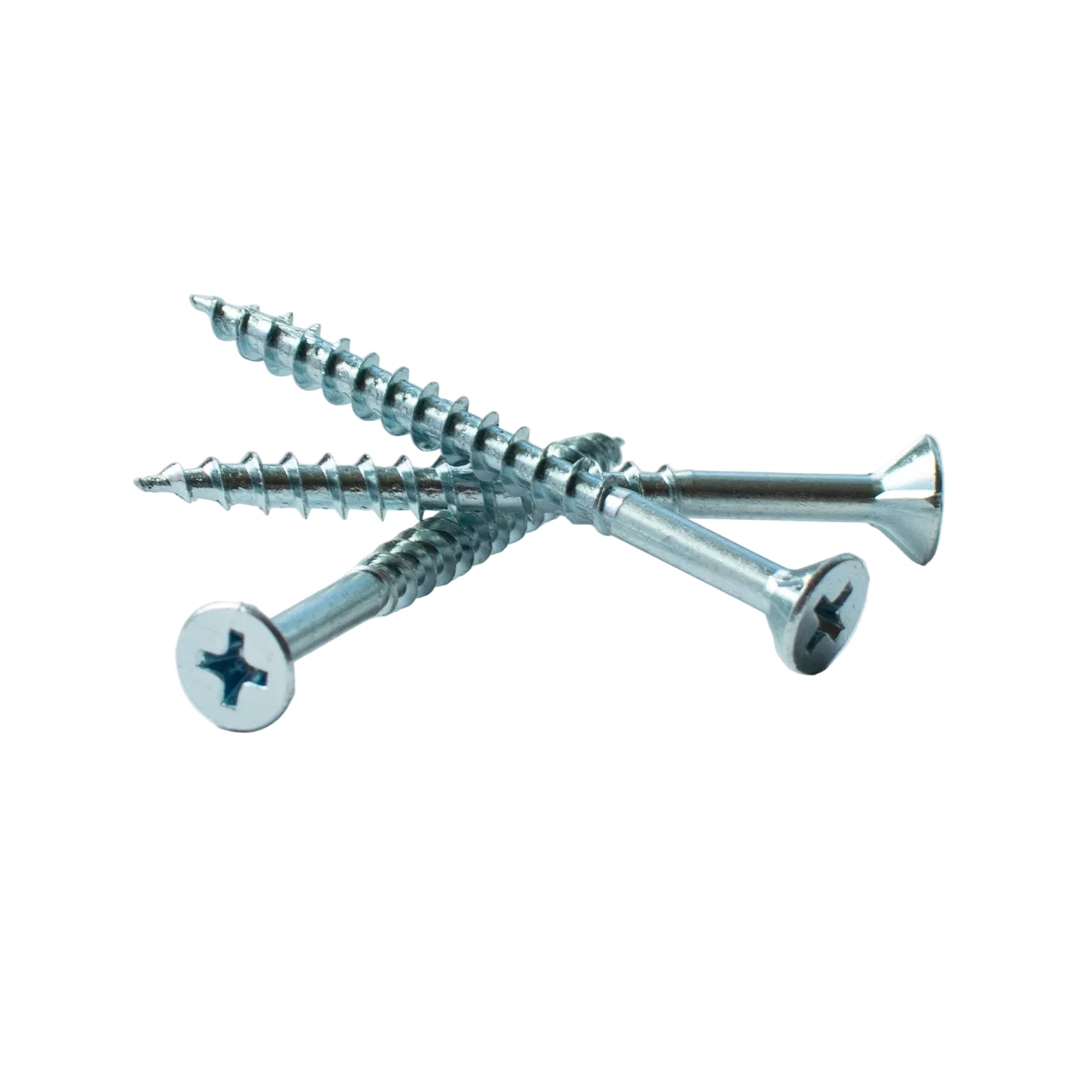 8 X 2" Philips Flat Head Nib PBS T17 Zinc